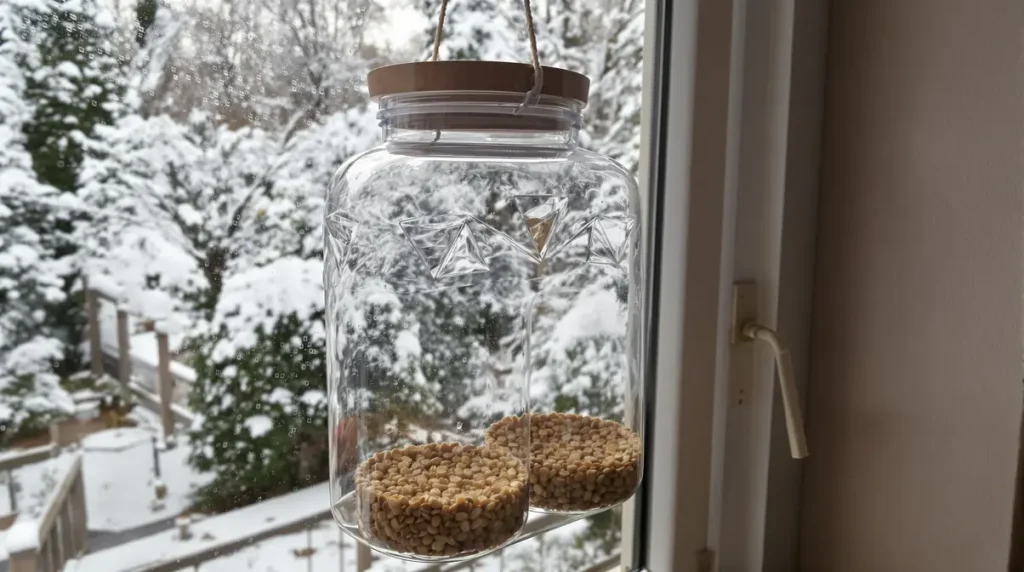 Ne jetez plus vos bouteilles en plastique : une astuce pour nourrir les oiseaux tout l'hiver