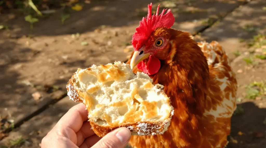 Peut-on donner les restes de pain à vos poules ?